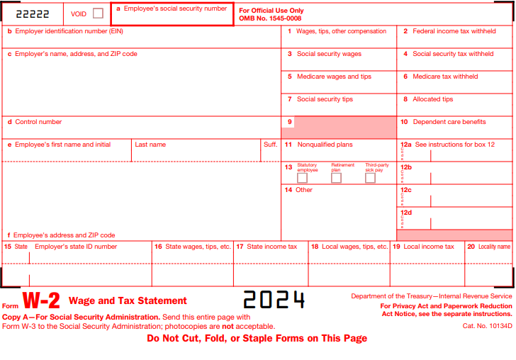 Form W-2 Late Filing Penalty