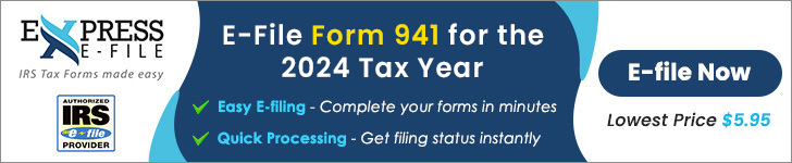 Form 941 for 2024 Tax Year