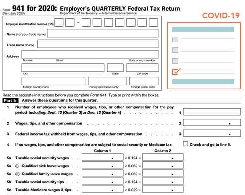 how to file a late 941 form online