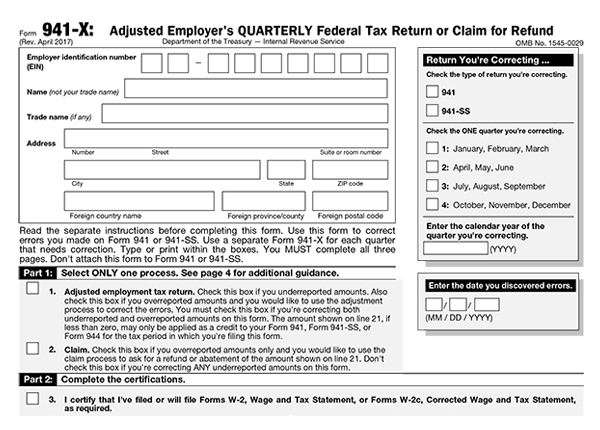 Free Download Fillable Form 941 Printable Forms Free Online