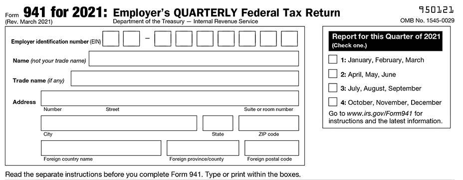 IRS Form 941 Instructions | How to fill out Form 941 for 2020